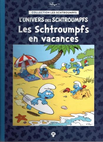 Couverture de l'album Les Schtroumpfs (Collection Hachette) - 60. Les Schtroumpfs en vacances
