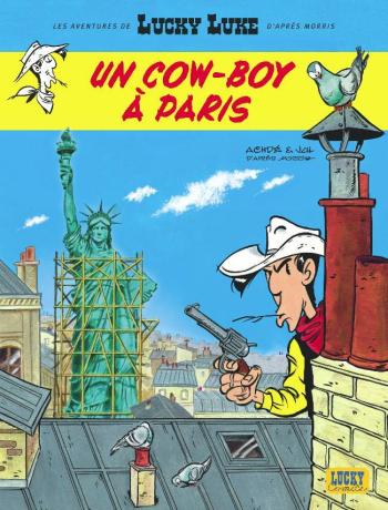 Couverture de l'album Les Aventures de Lucky Luke d'après Morris - 8. Un cow-boy à Paris
