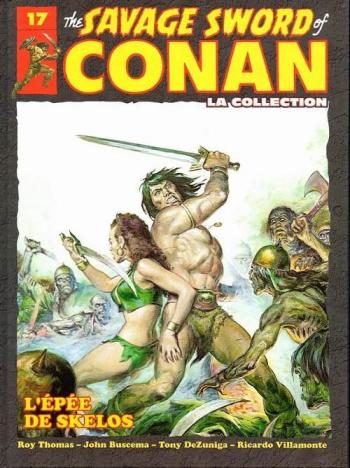 Couverture de l'album The savage sword of Conan - La collection - 17. L'épée de skelos