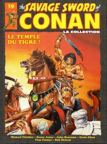Couverture de l'album The savage sword of Conan - La collection - 19. Le temple du tigre !