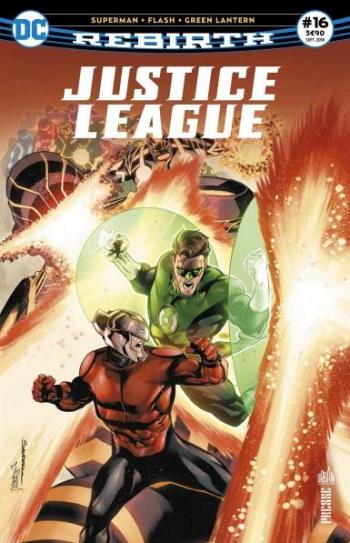 Couverture de l'album Justice League Rebirth (Urban Presse) - 16. Les Neo-Dieux sont condamnes !