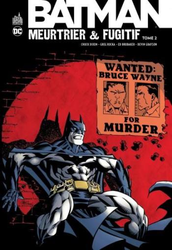 Couverture de l'album Batman - Meurtrier & Fugitif - 2. Tome 2