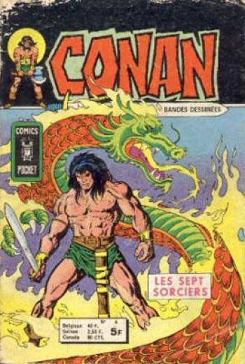 Couverture de l'album Conan (Artima Comics pocket) - 6. Les sept sorciers