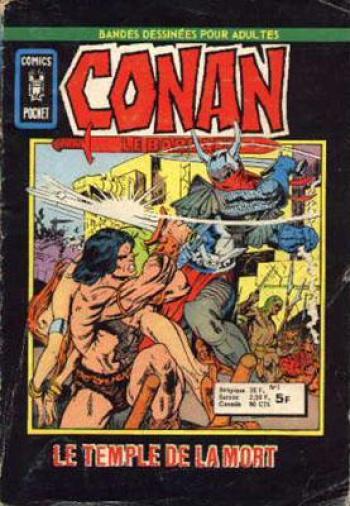 Couverture de l'album Conan (Artima Comics pocket) - 1. Le Temple de la mort