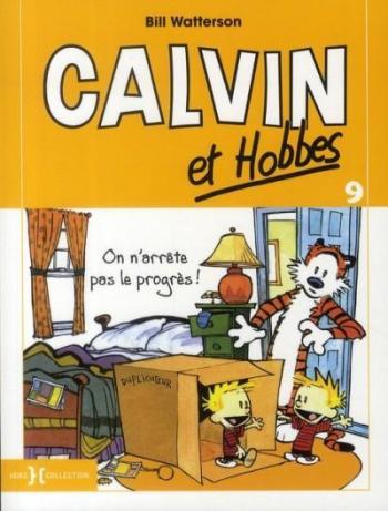 Couverture de l'album Calvin et Hobbes - 9. On n'arrête pas le progrès !