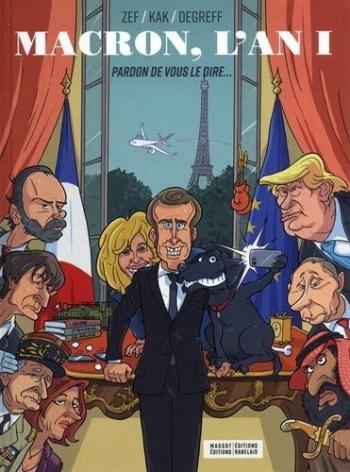Couverture de l'album Macron, l'An 1 (One-shot)