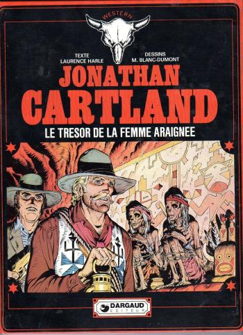 Couverture de l'album Jonathan Cartland - 4. Le Trésor de la femme araignée