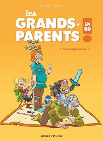 Couverture de l'album Les Grands-Parents en BD - 1. Roulez jeunesse !