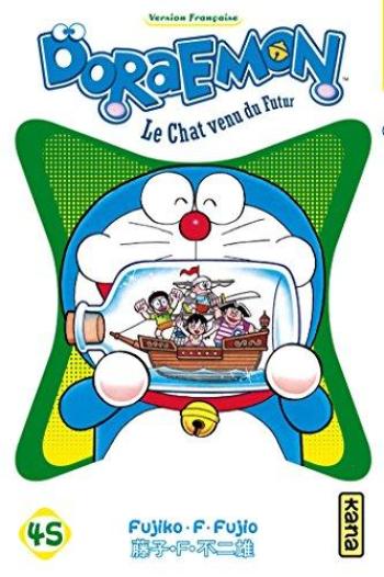 Couverture de l'album Doraemon - Le Chat venu du futur - 45. Tome 45