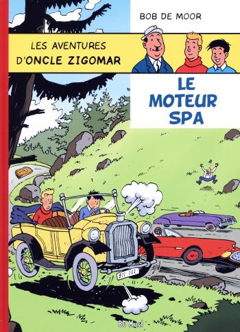 Couverture de l'album Oncle Zigomar (Les aventures d') - 12. Le Moteur Spa