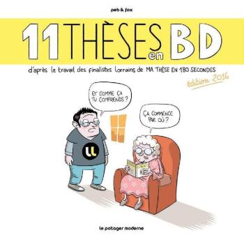 Couverture de l'album 11 thèses en BD - 1. 11 thèses en BD - édition 2016