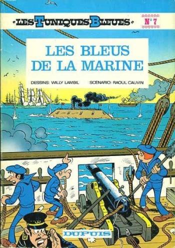 Couverture de l'album Les Tuniques bleues - 7. Les Bleus de la Marine