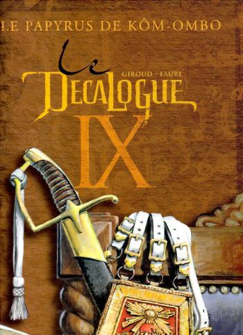 Couverture de l'album Le Décalogue - 9. Le Papyrus de Kôm-Ombo