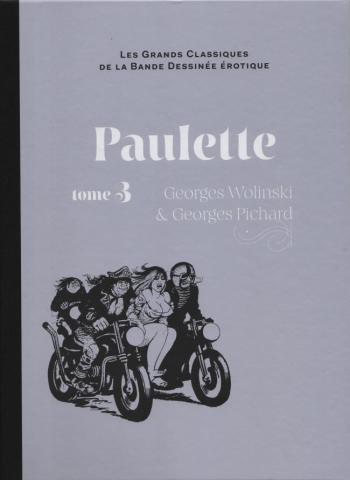 Couverture de l'album Les Grands Classiques de la bande dessinée érotique (Collection Hachette) - 59. Paulette - Tome 3