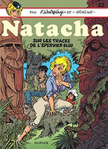 Couverture de l'album Natacha - 23. Sur les traces de l'épervier bleu