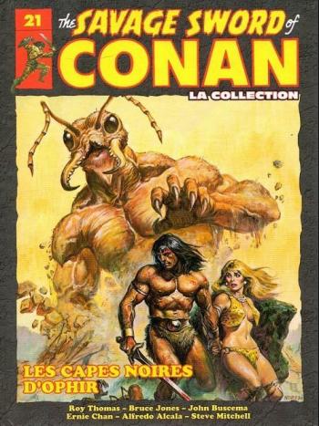 Couverture de l'album The savage sword of Conan - La collection - 21. Les capes noires d'Ophir