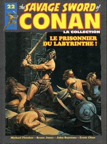 Couverture de l'album The savage sword of Conan - La collection - 22. Le prisonnier du labyrinthe
