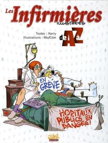 Couverture de l'album Illustré de A à Z (La Sirène - Soleil) - HS. Les Infirmières illustrées de A à Z