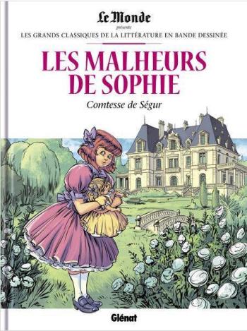 Couverture de l'album Les Grands Classiques de la littérature en BD (Le Monde) - 45. Les Malheurs de Sophie - Comtesse de Ségur