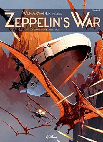 Couverture de l'album Zeppelin's War - 3. Zeppelin contre ptérodactyles