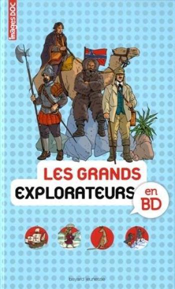 Couverture de l'album Les Grands explorateurs en BD (One-shot)