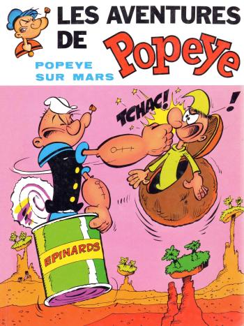 Couverture de l'album Les Aventures de Popeye - 10. Popeye sur Mars