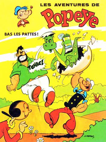 Couverture de l'album Les Aventures de Popeye - 12. Bas les pattes !