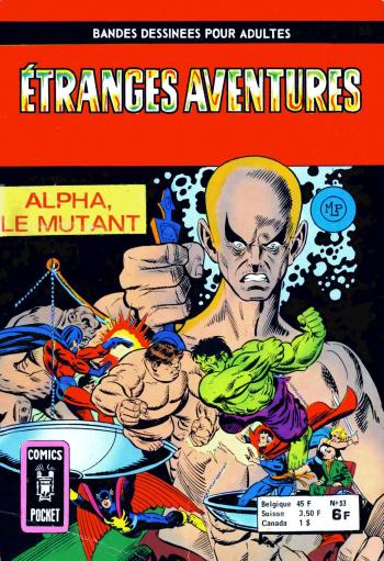 Couverture de l'album Étranges Aventures - 53. Alpha, le Mutant
