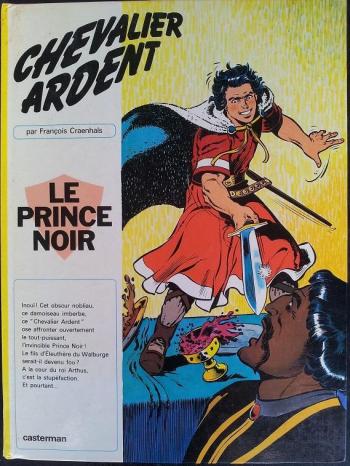 Couverture de l'album Chevalier Ardent - 1. Le Prince noir