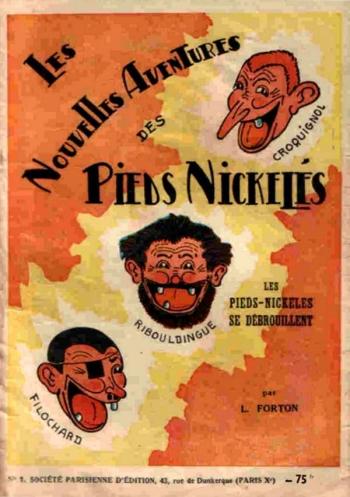 Couverture de l'album Les Pieds Nickelés (3e série - 1946-1988) - 1. Les Pieds Nickelés se débrouillent