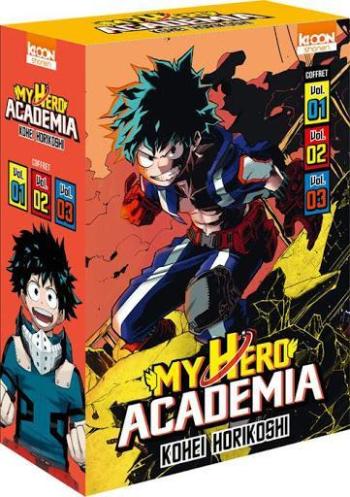 Couverture de l'album My Hero Academia - COF. Coffret tomes 1 à 3