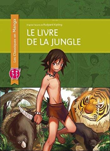 Couverture de l'album Les Classiques en Manga - 17. Le livre de la Jungle