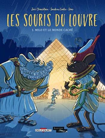 Couverture de l'album Les Souris du Louvre - 1. Milo et le monde caché