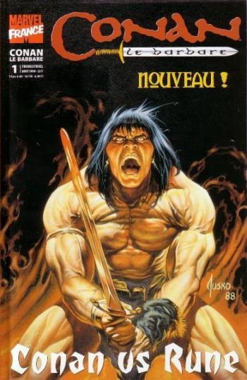 Couverture de l'album Conan le barbare (Marvel France) - 1. Conan vs Rune