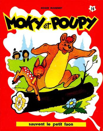 Couverture de l'album Moky et Poupy - 16. sauvent le Petit Faon
