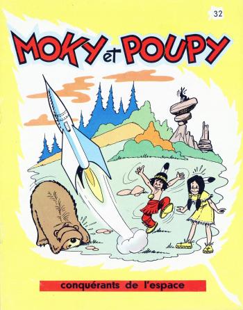 Couverture de l'album Moky et Poupy - 32. conquérants de l'espace