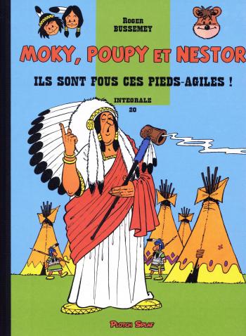 Couverture de l'album Moky, Poupy et Nestor - 20. Ils sont fous ces Pieds-Agiles