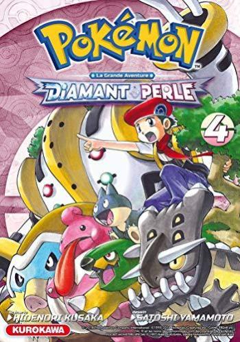 Couverture de l'album Pokémon - Diamant et Perle - 4. Tome 4