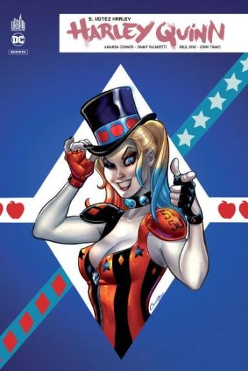 Couverture de l'album Harley Quinn Rebirth - 5. Votez Harley