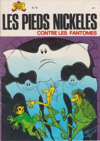Couverture de l'album Les Pieds Nickelés (3e série - 1946-1988) - 72. Les pieds Nickelés contre les fantômes