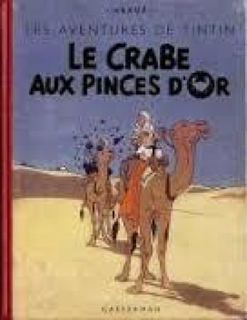 Couverture de l'album Les Aventures de Tintin - 9. Le crabe aux pinces d’or