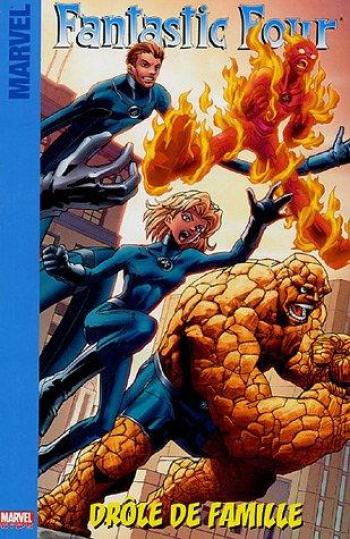Couverture de l'album Fantastic Four (Marvel Kids) - 1. Drôle de famille