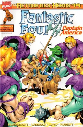 Couverture de l'album Fantastic Four (Marvel France V2) - 19. La Bande des 4