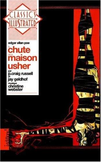 Couverture de l'album Classics illustrated - 1. La Chute de la Maison Usher - livre + CD