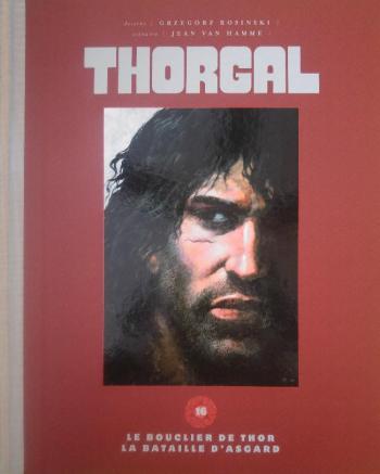 Couverture de l'album Thorgal (Intégrale Le Soir 2015) - 16. Le bouclier de Thor / La bataille d'Asgard