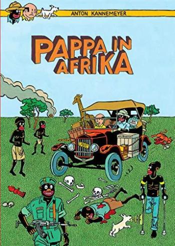 Couverture de l'album Tintin (Pastiches, parodies et pirates) - HS. Pappa in Afrika