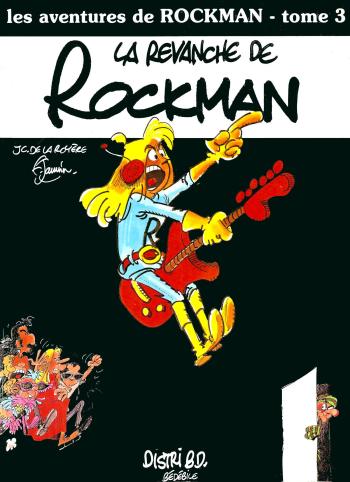 Couverture de l'album Les Aventures de Rockman - 3. La revanche de Rockman