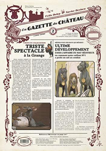 Couverture de l'album Le Château des animaux (Gazette) - 2. La Gazette du château