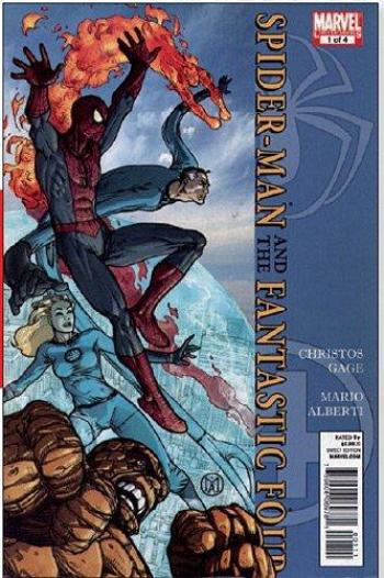 Couverture de l'album Spider-man fantastic four - 0. Réunion de famille