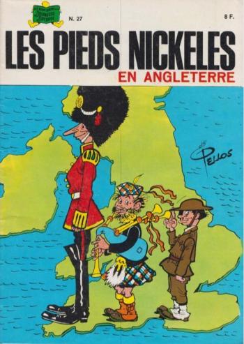 Couverture de l'album Les Pieds Nickelés (3e série - 1946-1988) - 27. Les Pieds Nickelés en Angleterre